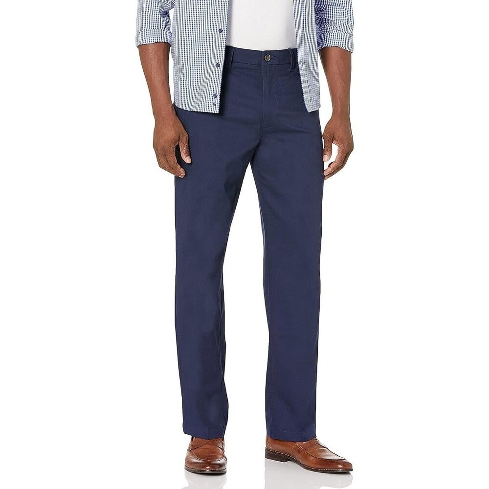 Haggar Men's Luxury Comfort Classic Fit Stretch Chino Pant 38 X 31 new